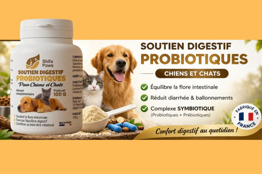 Probiotiques pour chiens et chats