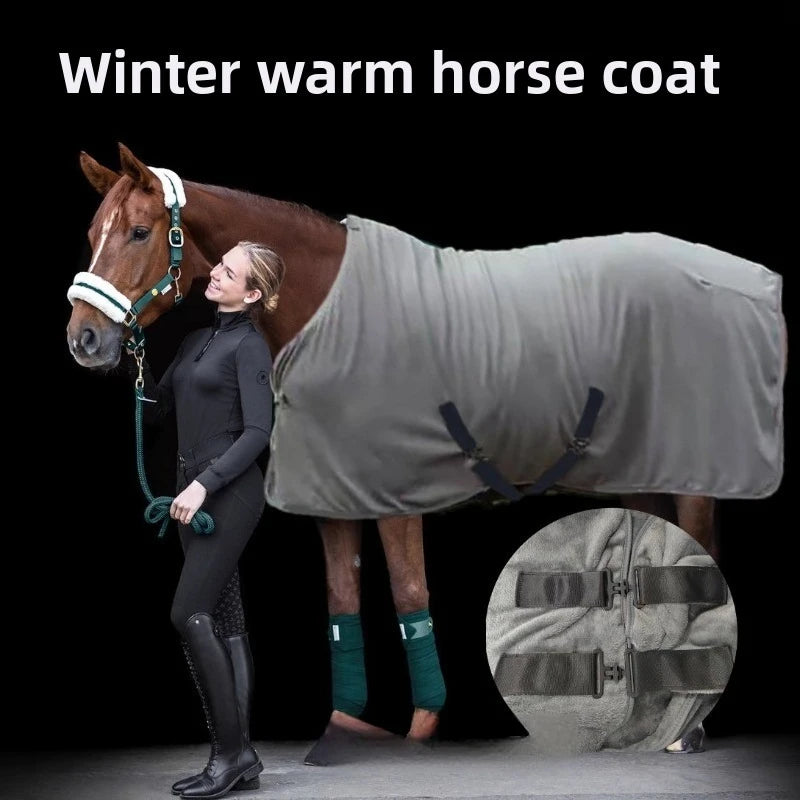 Horse Protective Blanket Breathable Rainproof Equestrian Supplies for Spring Autumn Hot Weather Outdoor Durable Lightweight