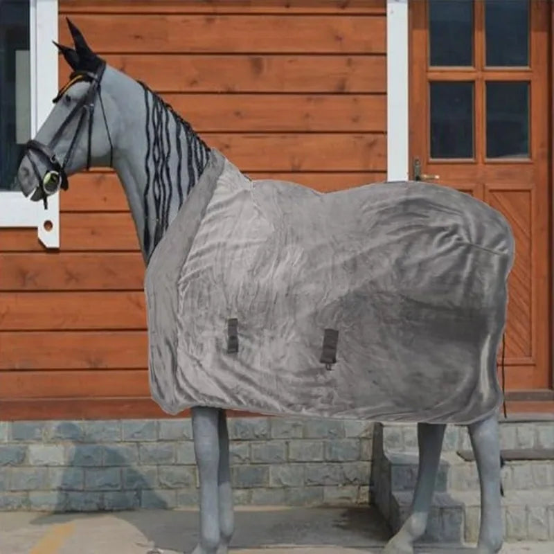 Horse Protective Blanket Breathable Rainproof Equestrian Supplies for Spring Autumn Hot Weather Outdoor Durable Lightweight